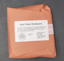 Load image into Gallery viewer, Beef Beer Bratwurst
